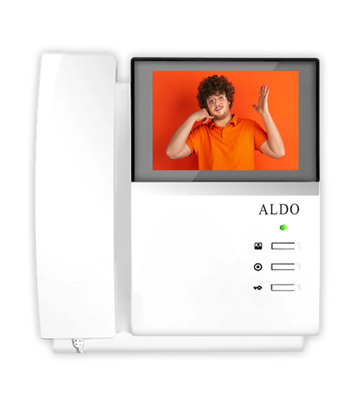 مانیتور آیفون تصویری آلدو مدل V412