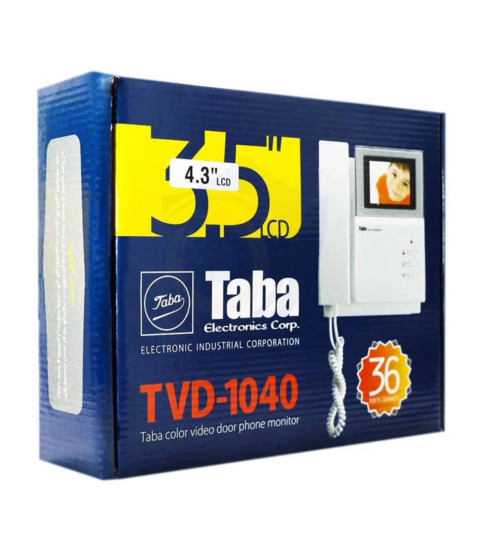 مانیتور آیفون تصویری تابا مدل TVD-1040M