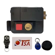 قفل برقی بیرون بازشوی ریموت دار کارتی تسا مدل 7085